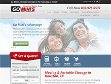 Tablet Screenshot of gominishoustontx.com
